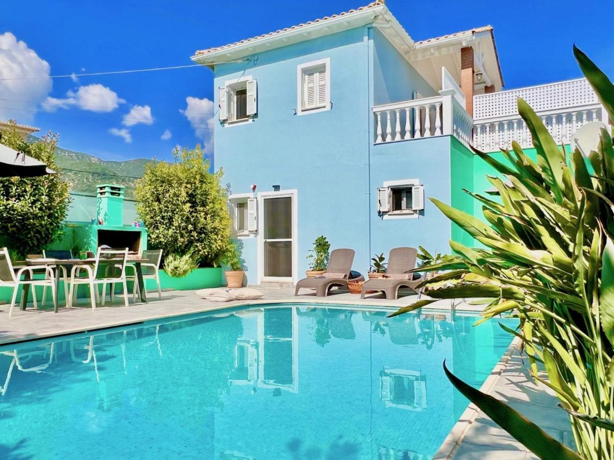 Villa Torre Marina With Private Pool In Nydri By Dadovillas Exteriör bild